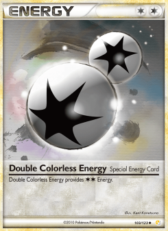 Double Colorless Energy - pokemon TCG Card