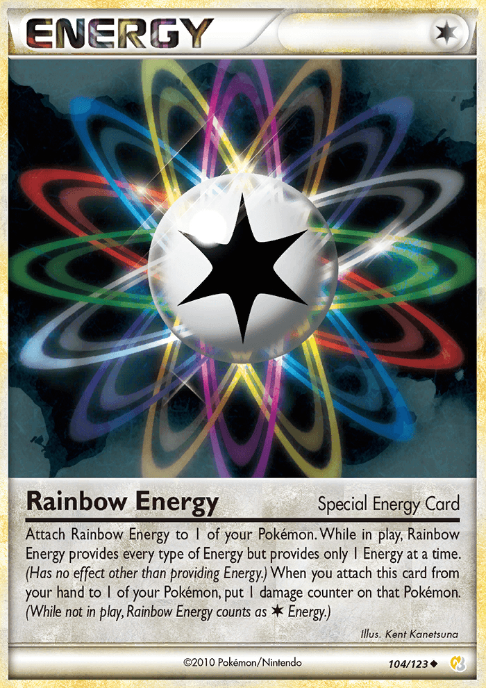 Rainbow Energy - Pokémon TCG Card