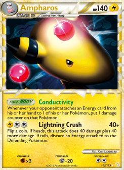 Ampharos - pokemon TCG Card
