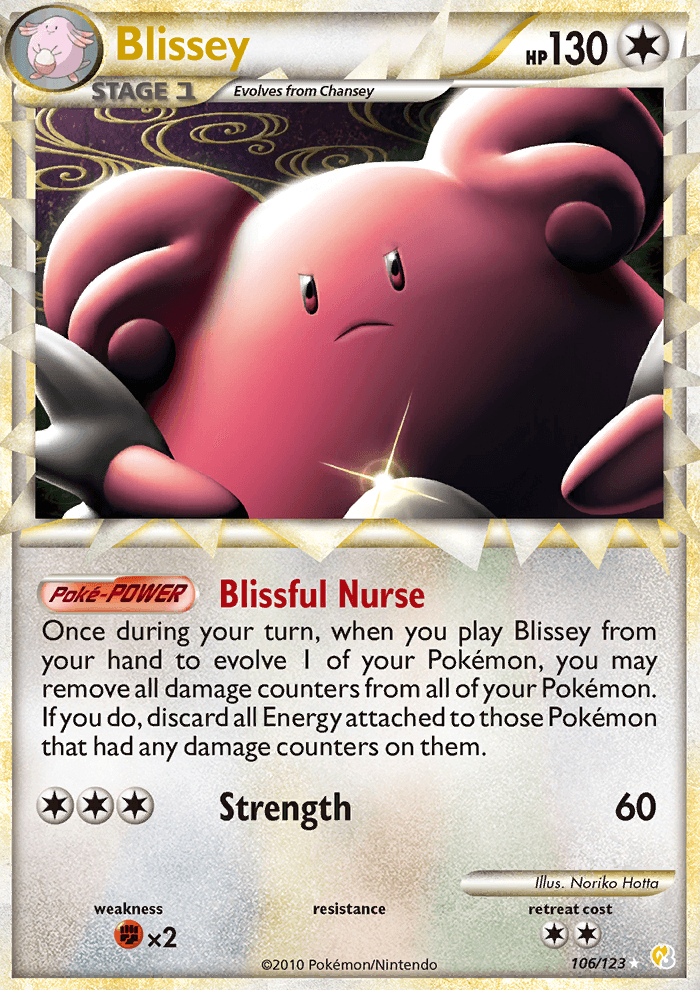 Blissey - Pokémon TCG Card