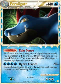Feraligatr - pokemon TCG Card