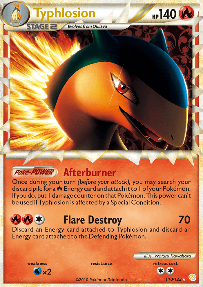 Typhlosion - Pokémon TCG Card