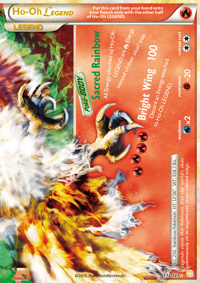 Ho-Oh LEGEND - Pokémon TCG Card