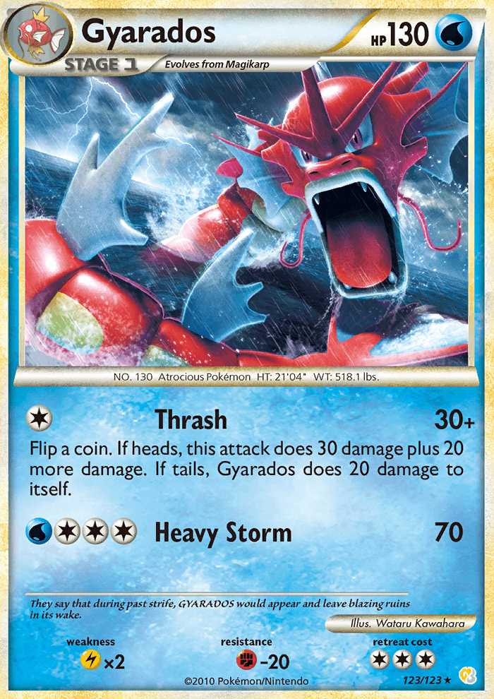 Gyarados - Pokémon TCG Card