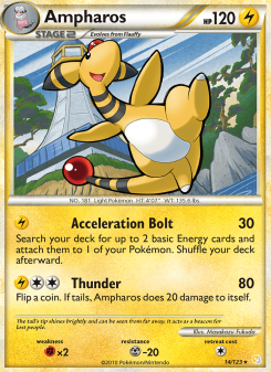 Ampharos - pokemon TCG Card