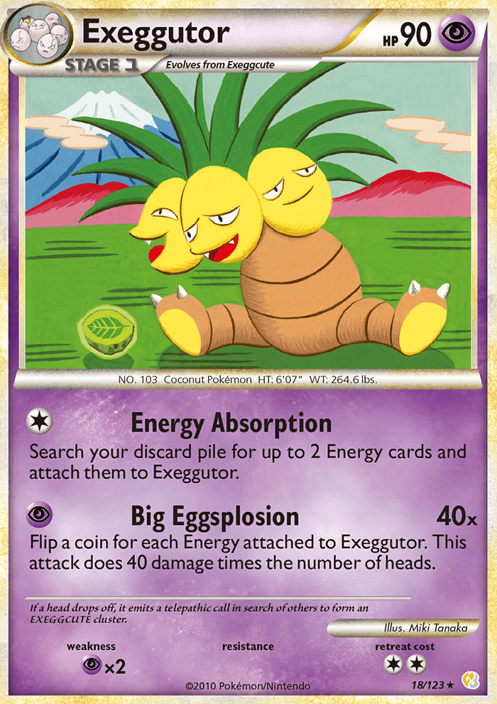 Exeggutor - Pokémon TCG Card