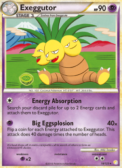 Exeggutor - pokemon TCG Card