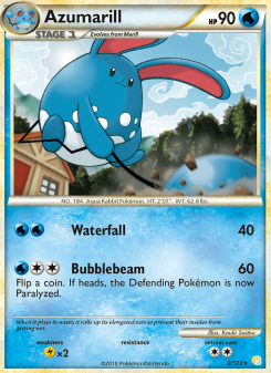 Azumarill - pokemon TCG Card