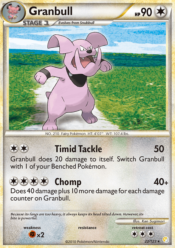 Granbull - Pokémon TCG Card