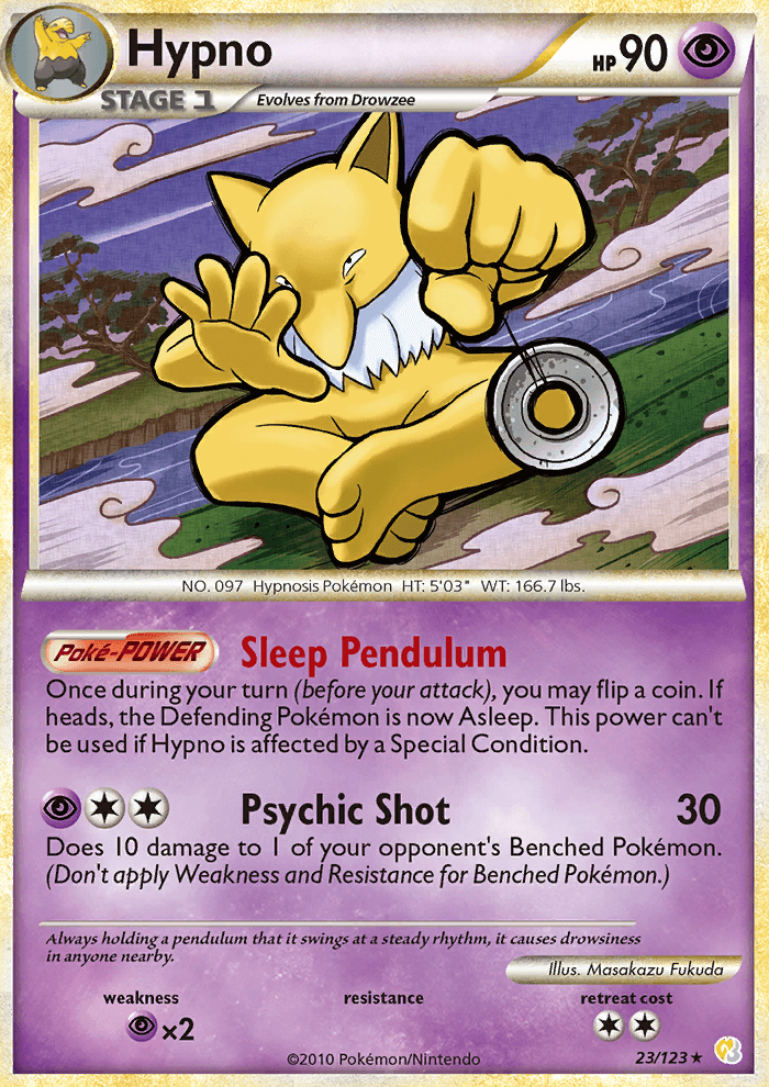 Hypno - Pokémon TCG Card