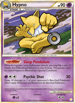 Hypno - pokemon TCG Card