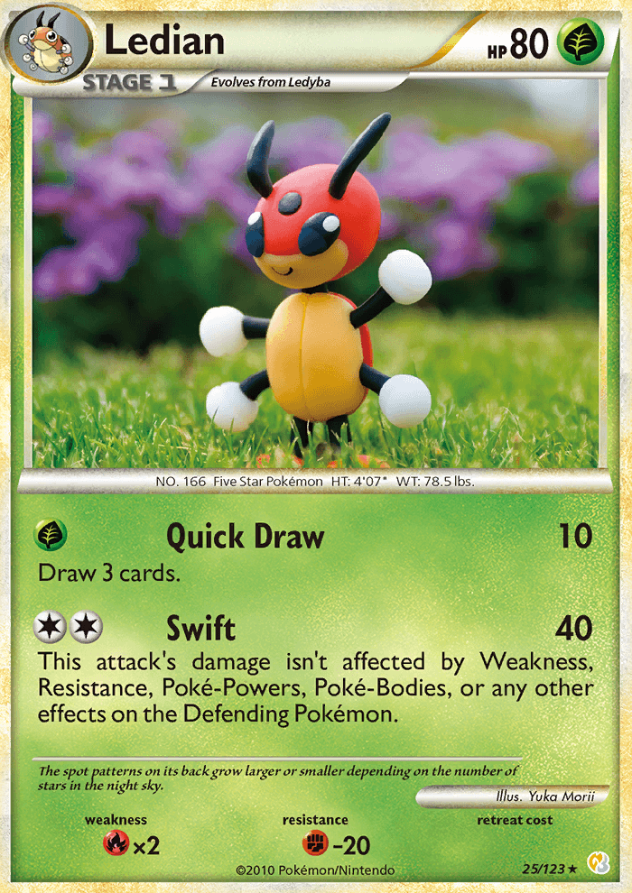 Ledian - Pokémon TCG Card