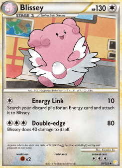 Blissey - pokemon TCG Card