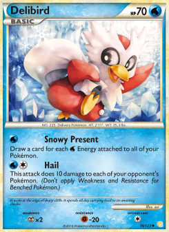 Delibird - pokemon TCG Card