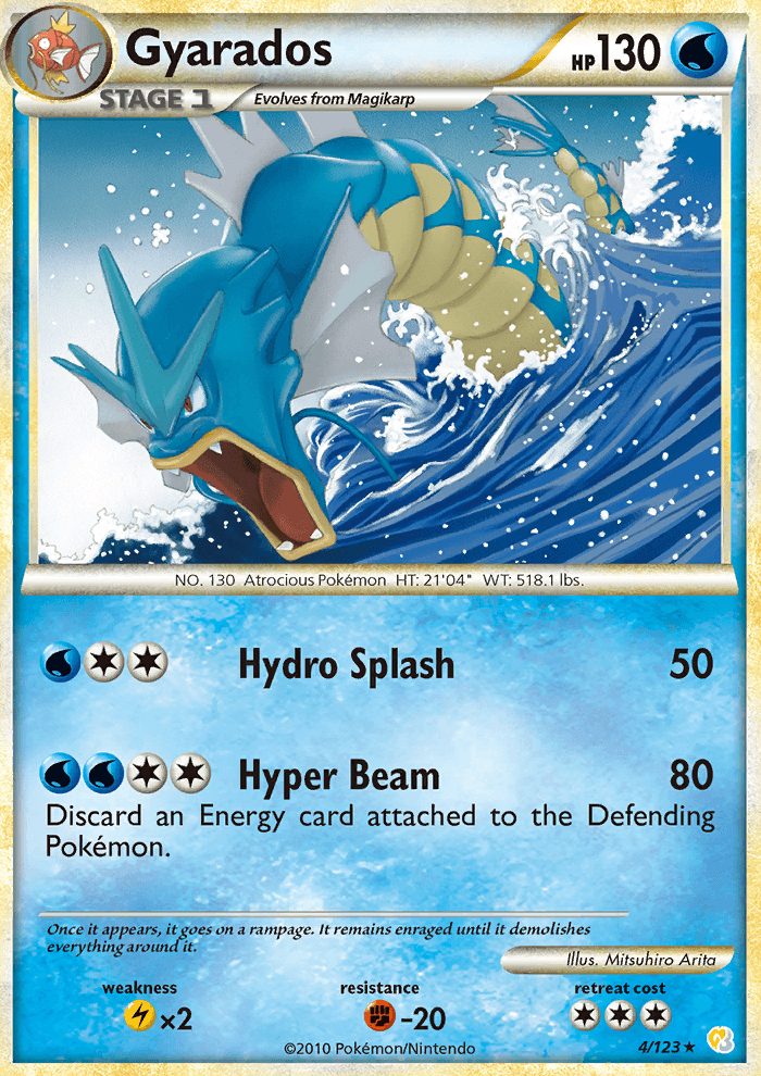 Gyarados - Pokémon TCG Card