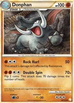 Donphan - pokemon TCG Card