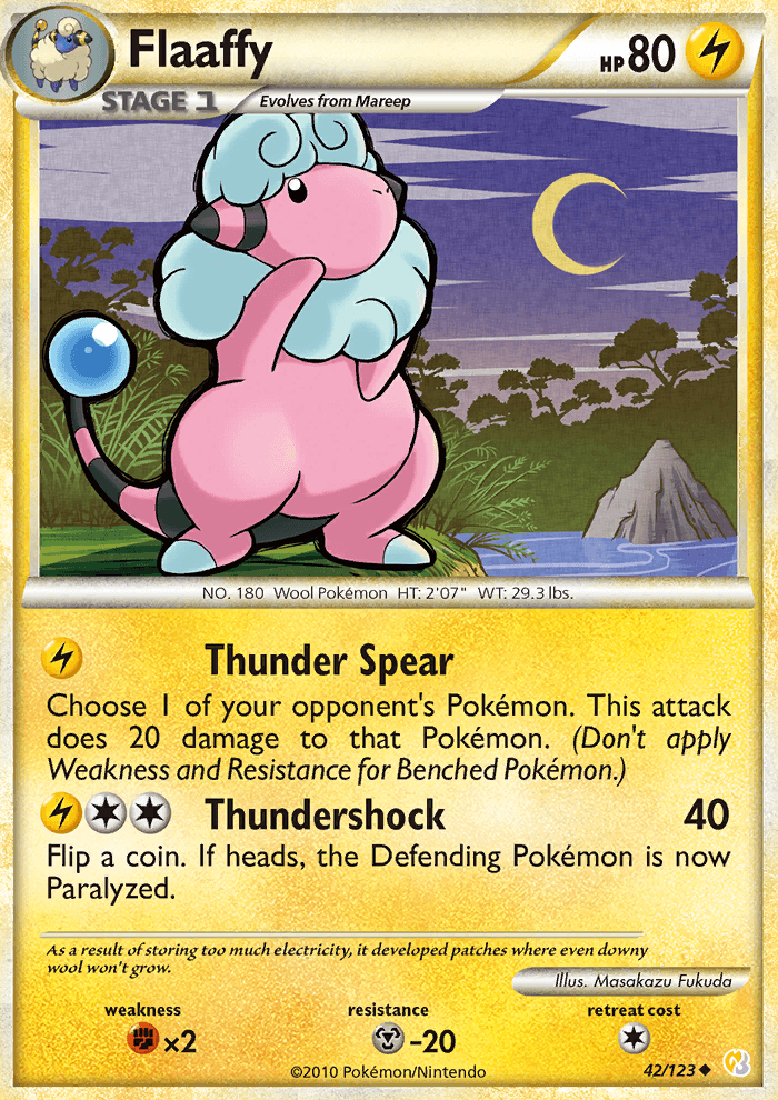 Flaaffy - Pokémon TCG Card