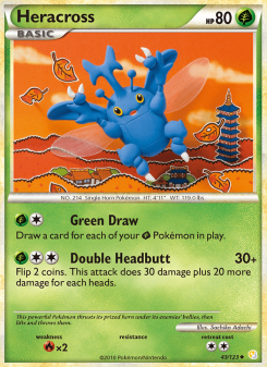 Heracross - pokemon TCG Card