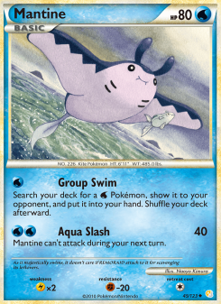 Mantine - pokemon TCG Card