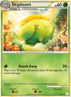 Skiploom - pokemon TCG Card