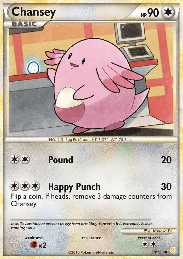 Chansey - Pokémon TCG Card