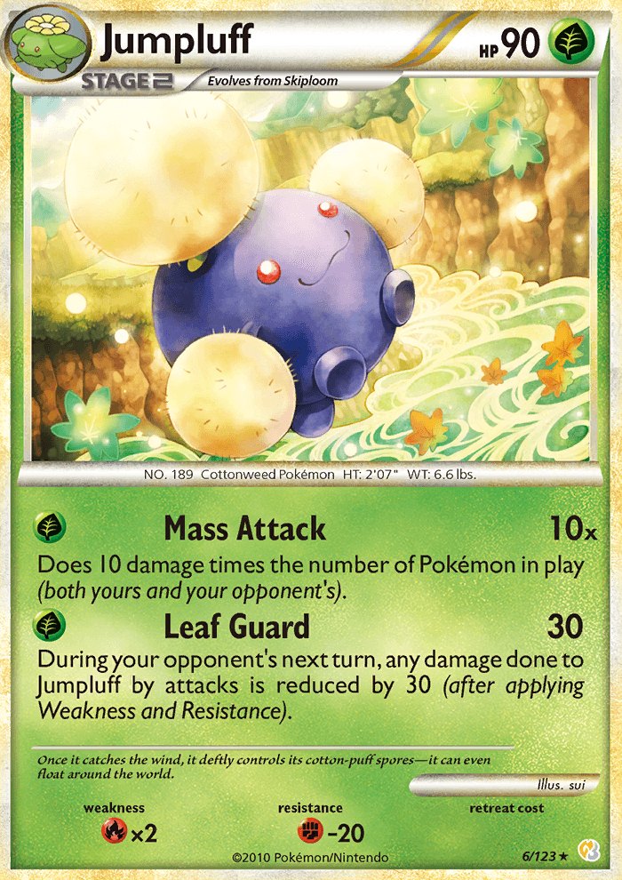 Jumpluff - Pokémon TCG Card