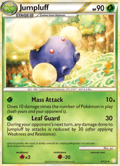 Jumpluff - pokemon TCG Card
