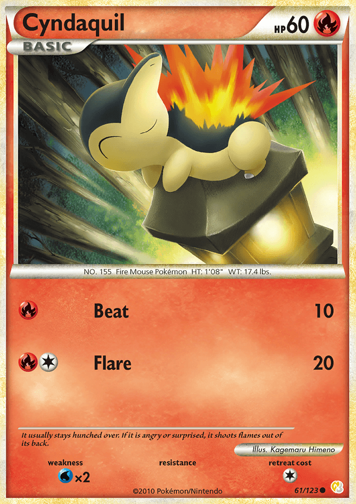 Cyndaquil - Pokémon TCG Card