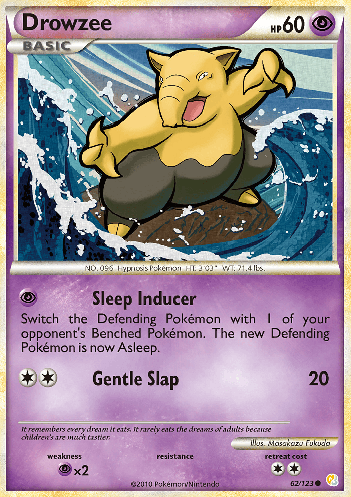 Drowzee - Pokémon TCG Card
