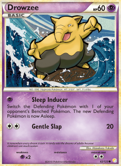 Drowzee - pokemon TCG Card