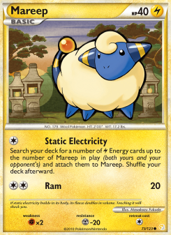 Mareep - pokemon TCG Card