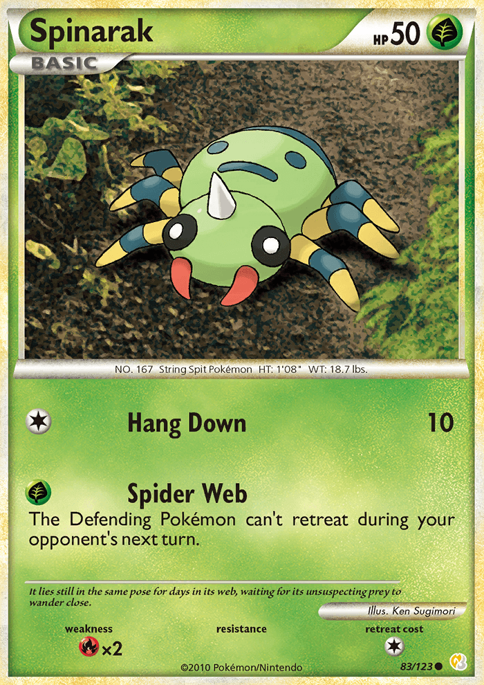 Spinarak - Pokémon TCG Card