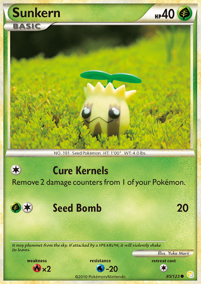 Sunkern - Pokémon TCG Card