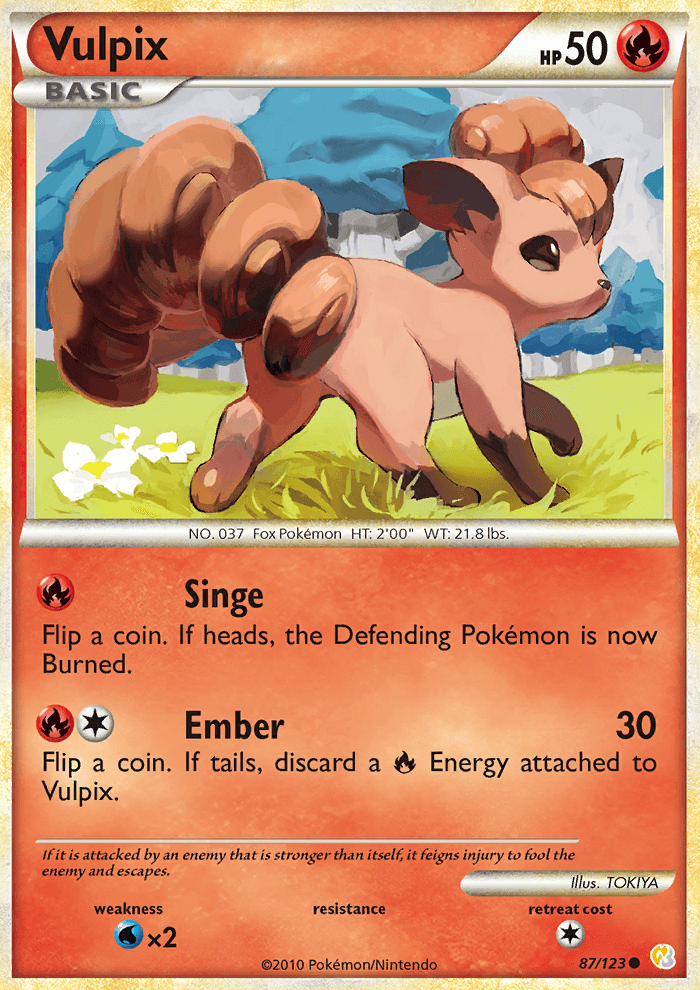 Vulpix - Pokémon TCG Card