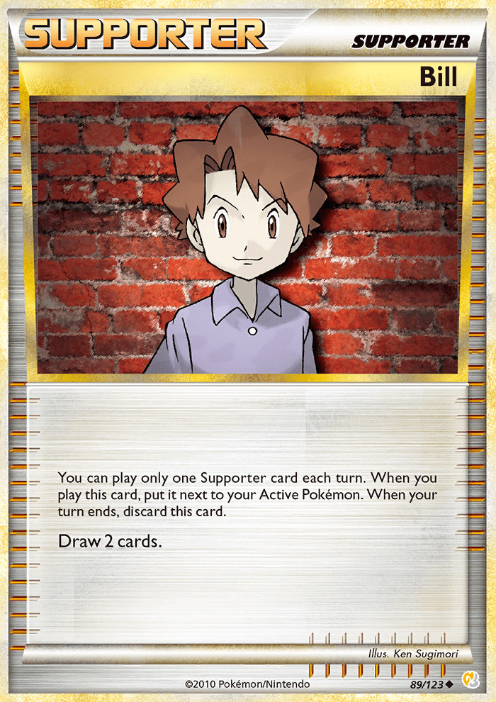 Bill - Pokémon TCG Card