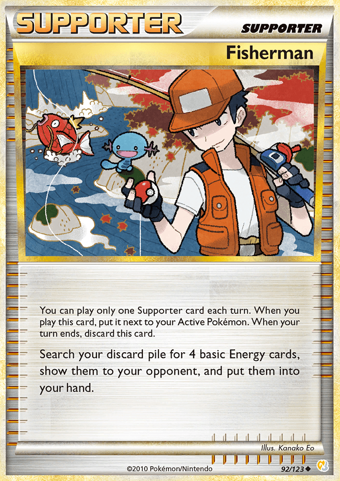 Fisherman - Pokémon TCG Card