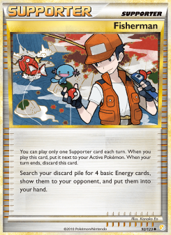 Fisherman - pokemon TCG Card