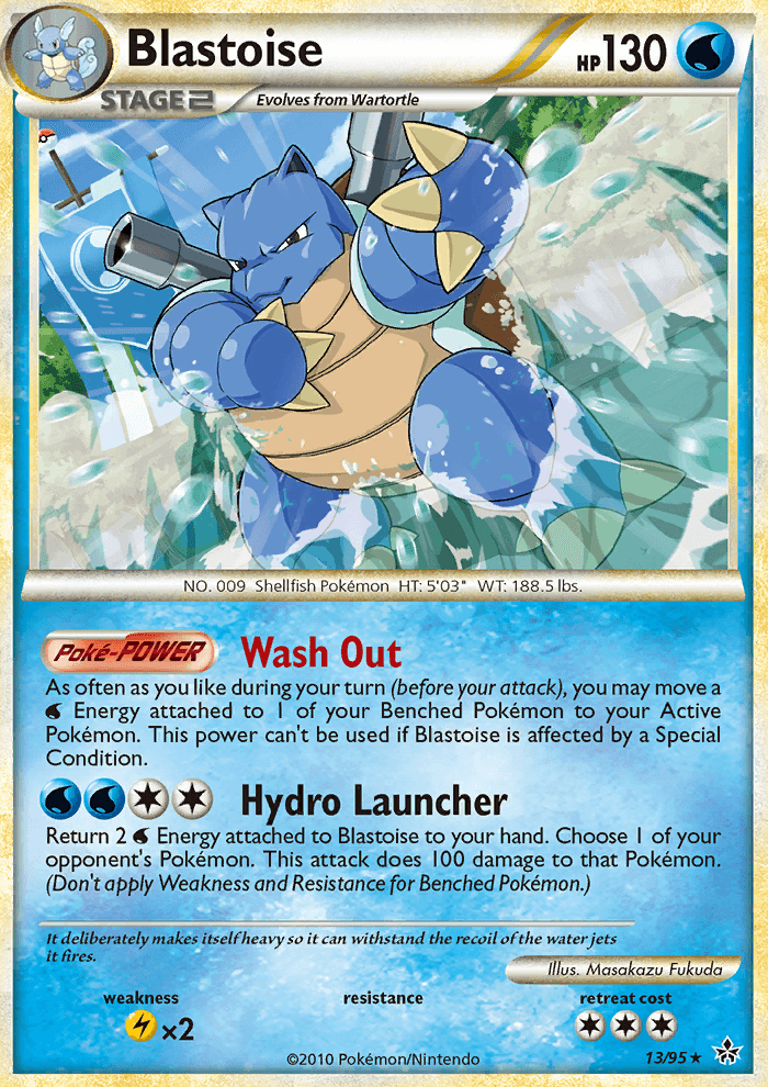 Blastoise - Pokémon TCG Card
