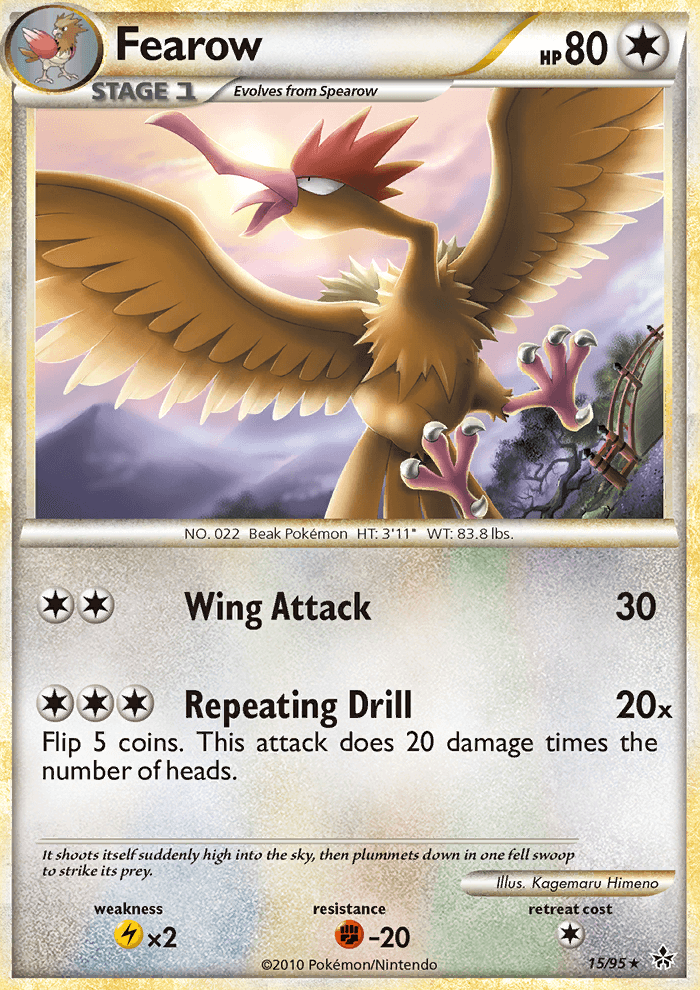 Fearow - Pokémon TCG Card