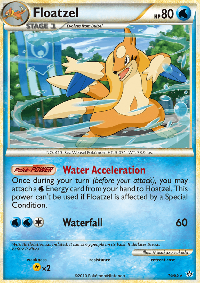 Floatzel - Pokémon TCG Card