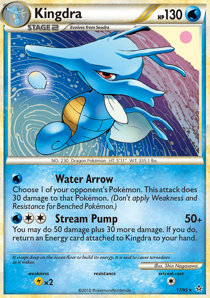 Kingdra - Pokémon TCG Card
