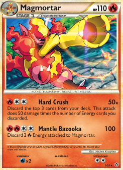 Magmortar - pokemon TCG Card