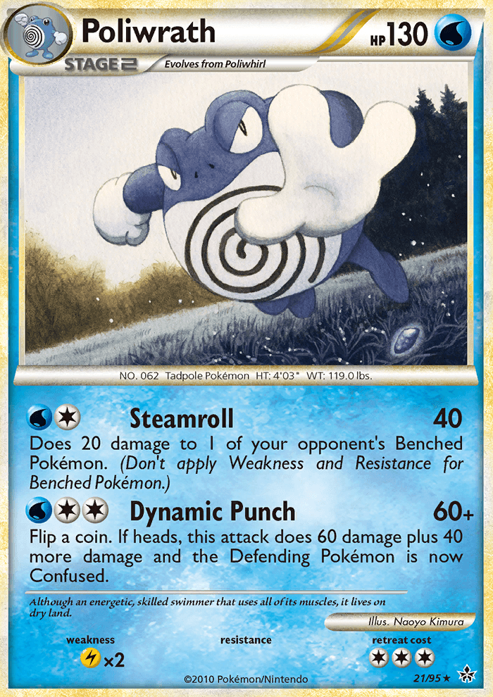 Poliwrath - Pokémon TCG Card