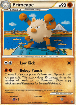 Primeape - pokemon TCG Card