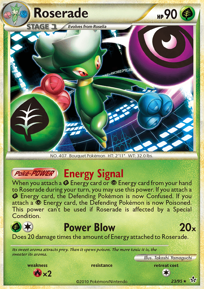 Roserade - Pokémon TCG Card