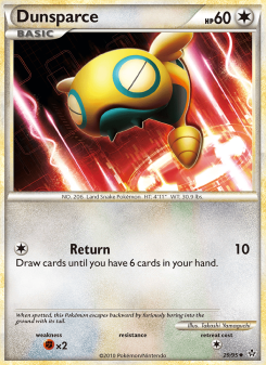 Dunsparce - pokemon TCG Card