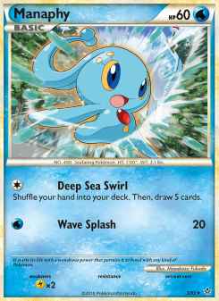 Manaphy - pokemon TCG Card