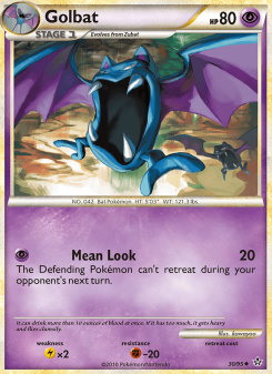 Golbat - pokemon TCG Card