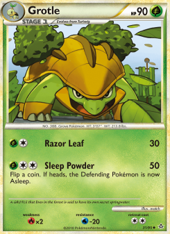 Grotle - pokemon TCG Card
