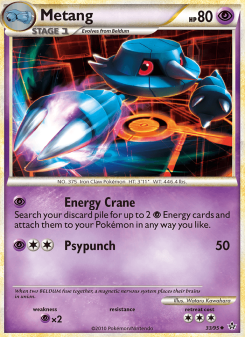 Metang - pokemon TCG Card